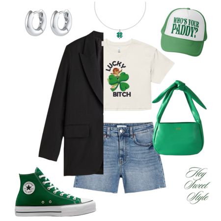 St. Patrick’s Day casual !! 💚🍀 #stpatricksday 

#LTKfindsunder50