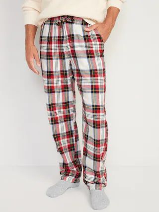 Matching Plaid Flannel Pajama Pants for Men | Old Navy (US)