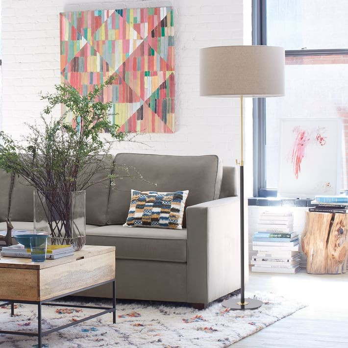 Telescoping Adjustable Floor Lamp | West Elm (US)