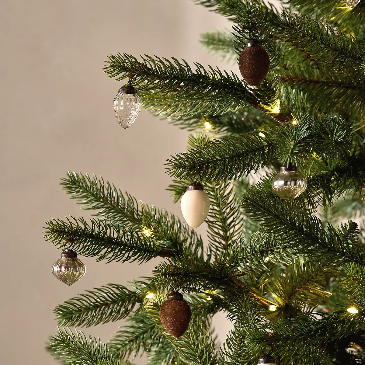 Mixed Mini Baubles – Set of 24 | The White Company UK & ROW