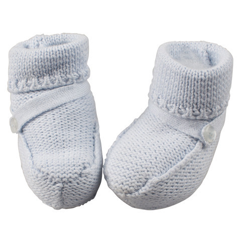 Button Strap Knit Booties | Feltman Brothers