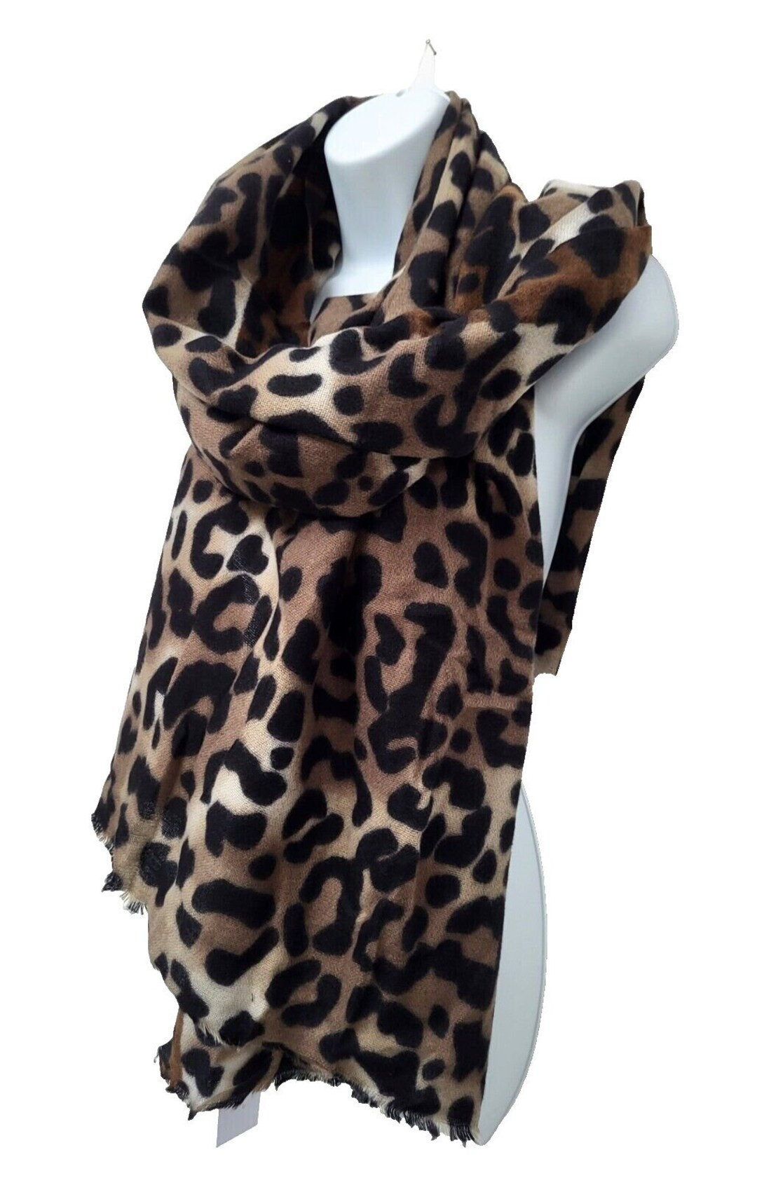 Animal Leopard Print Scarf/pashmina/wrap Large Woven Super Soft - Etsy Canada | Etsy (US)