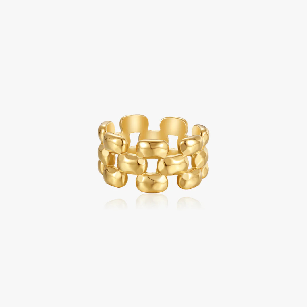 Chunky Link Chain Ring (Greek Inspired Collection) | Flaire & Co.