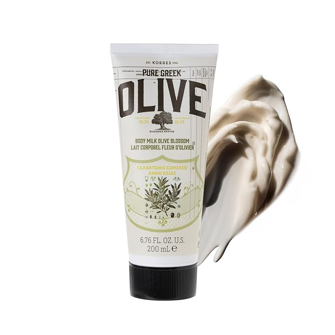 Amazon.com : KORRES Olive Body Lotion for Dry Skin Moisturizer Cream with Vitamin E, Aloe and Pur... | Amazon (US)