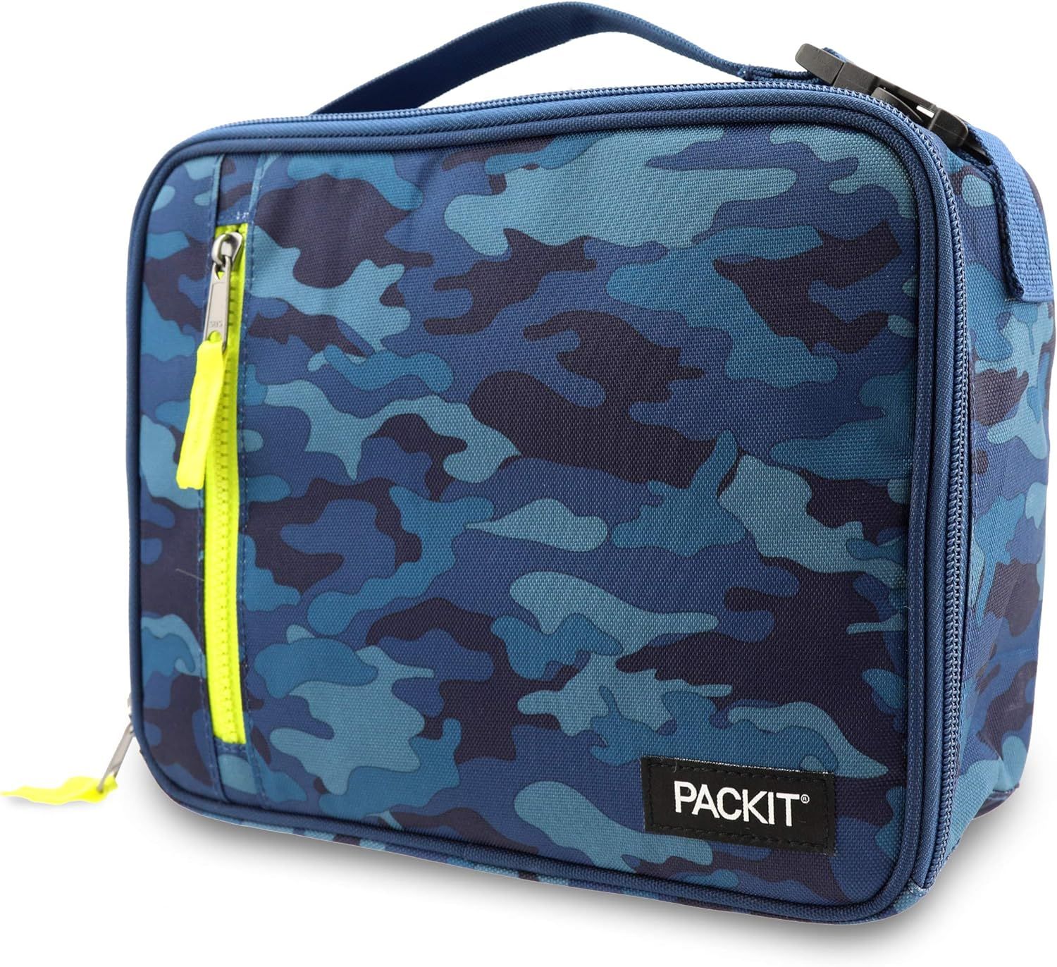 PackIt Freezable Classic Lunch Box, Blue Camo | Amazon (US)