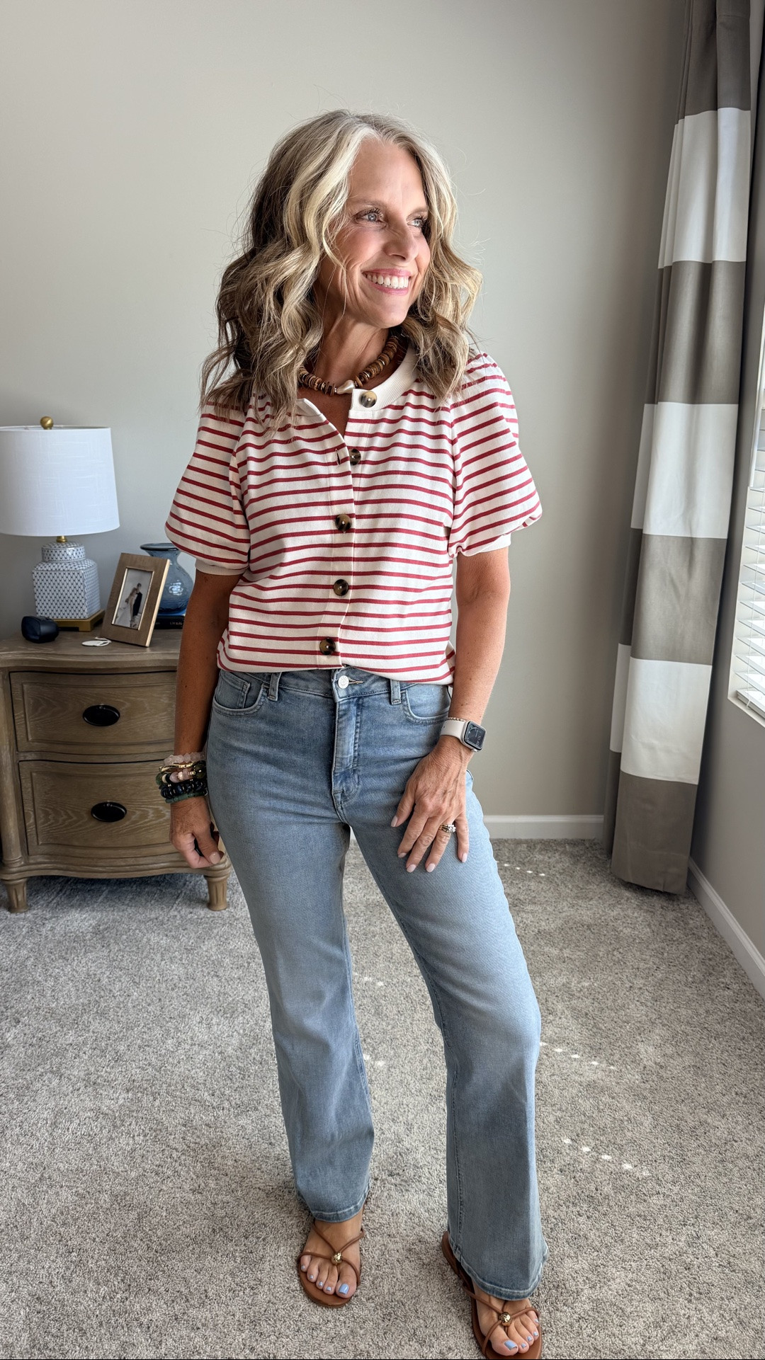 I’ve been loving this adorable @Boden (US) top and new jeans from @MERSEA   Wearing XS top and 27 jeans

#LTKdayinmylife #LTKgrwm #LTKSaleAlert