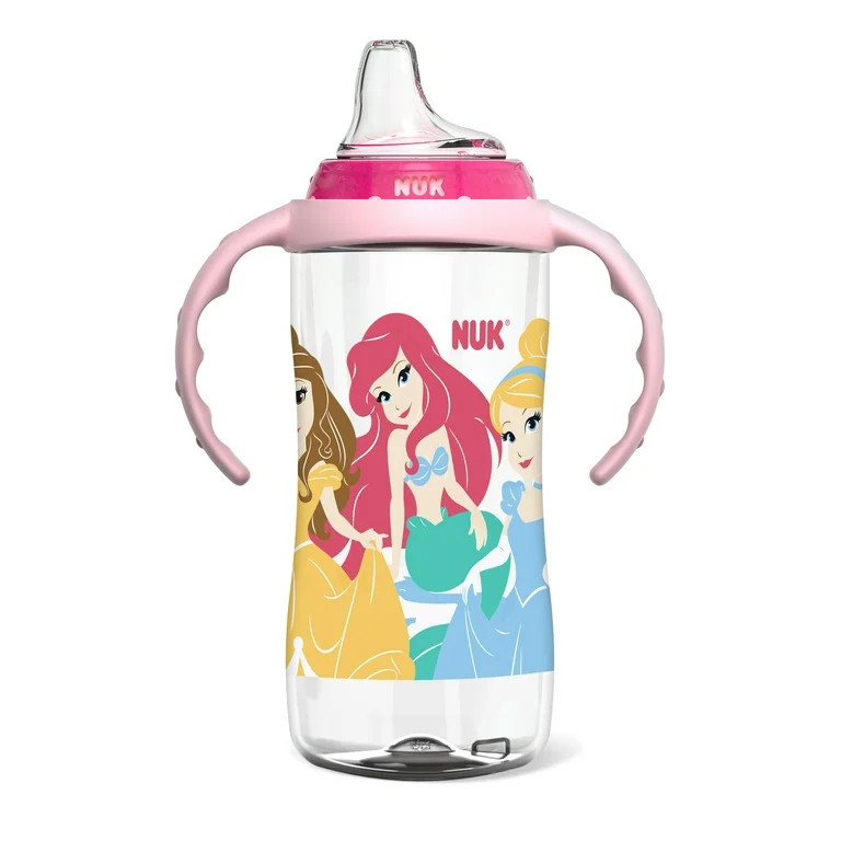 NUK Disney Learner Soft Spout Sippy Cup, Princess, 10 oz, 9+ Months, Girls | Walmart (US)