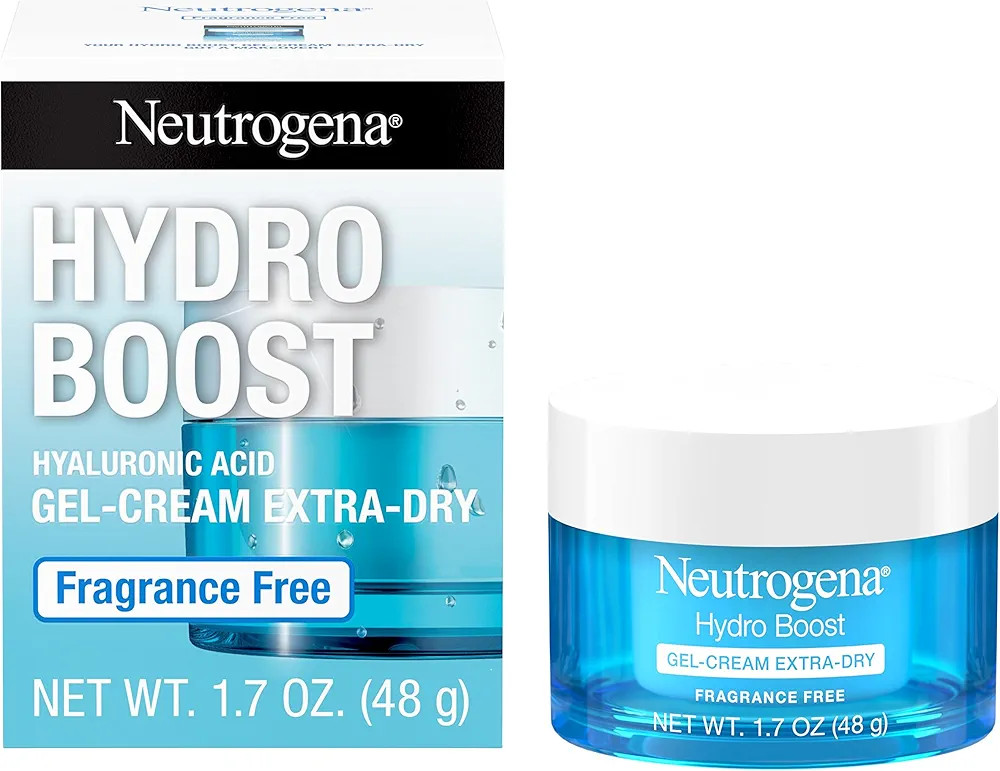 Neutrogena Hydro Boost Hyaluronic Acid Hydrating Face Moisturizer Gel-Cream to Hydrate and Smooth... | Amazon (US)