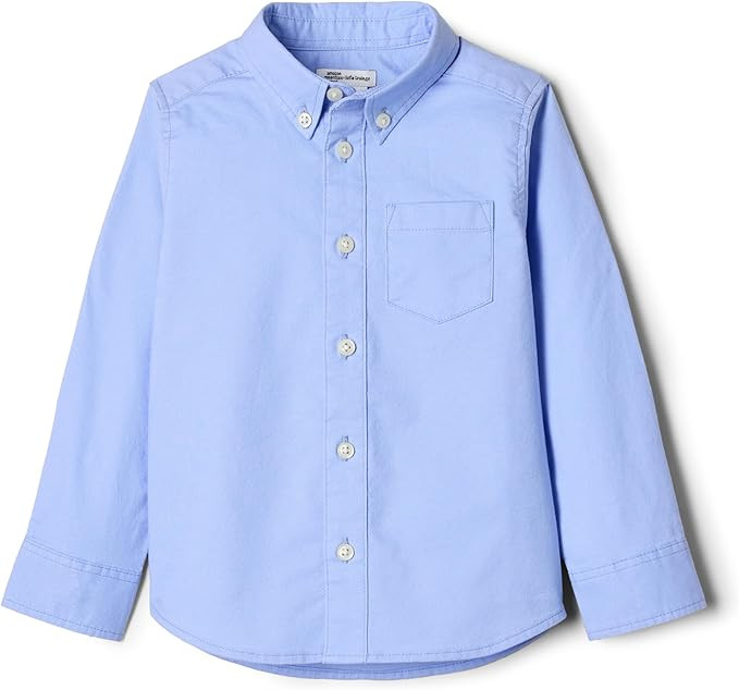Amazon Essentials x Sofia Grainge Toddlers and Baby Boys' Stretch Oxford Collar Shirt | Amazon (US)