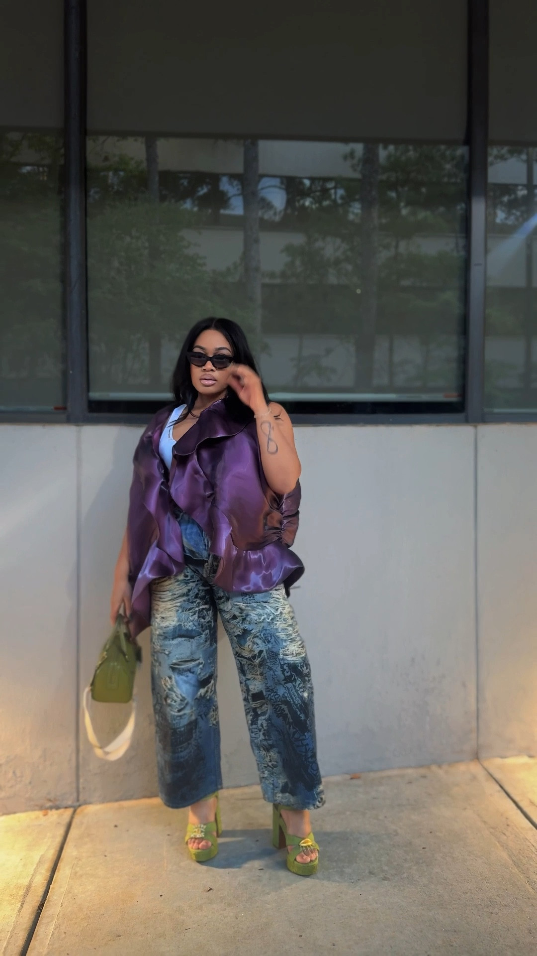 This color combo for the fall 😍

Purple vest from poisebypriscilla on IG 

#LTKStyleTip