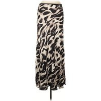 Conditions Apply Casual Skirt: Black Animal Print Pattern Bottoms - Size Large | ThredUp (US)