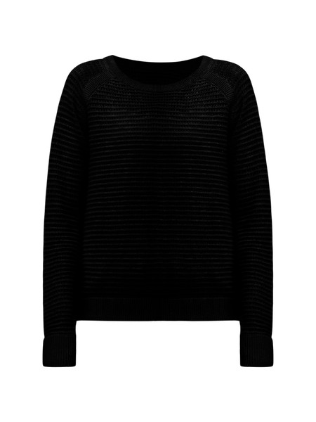 Pointelle-Knit Cotton Sweater | Women's Sweaters | lululemon | Lululemon (US)