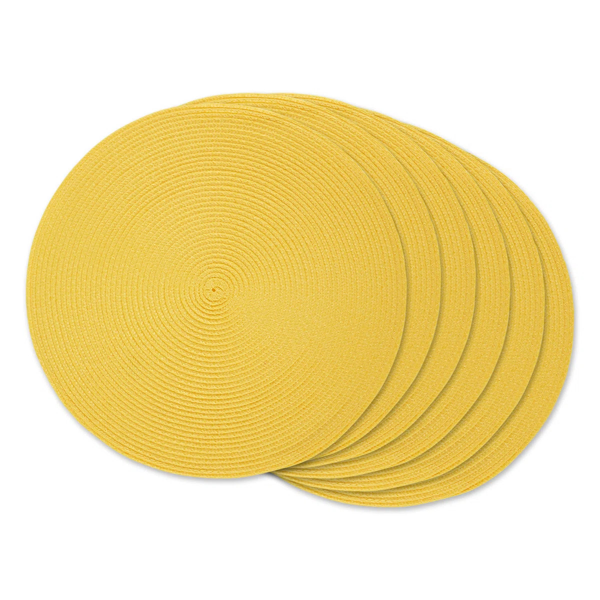 Polyester Round Placemats  (Set of 6) | Wayfair North America
