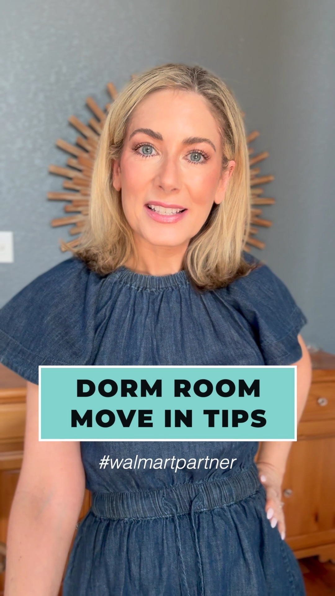 #walmartpartner I’m here to make a stressful day a little less stressful. Place an order on @walmart for these 5 items and you can thank me after move-in day (and probably after a good cry too)! #walmart #college #dormlife #emptynest

#LTKVideo #LTKBacktoSchool #LTKU