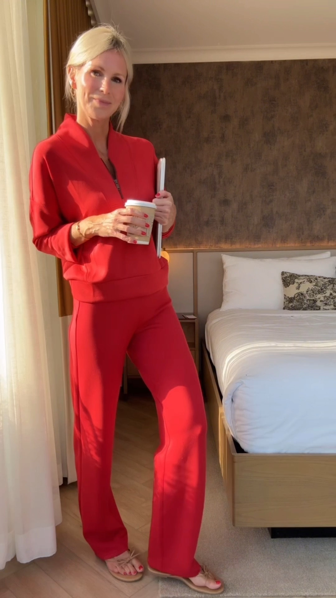 I’m telling you, you can never have too many matching sets! This @Spanx AirEssentials set is unbelievably soft, comfortable, and makes you feel instantly put together. ❤️ I brought it with me to visit Tanner in DC, and it was perfect for everything from lounging around the hotel to running errands!

AirEssentials is 25% off with code AE25 from 8/26 through 8/30. I’m linking this set here! #spanxpartner

#LTKgrwm #LTKmorningroutine #LTKSeasonal