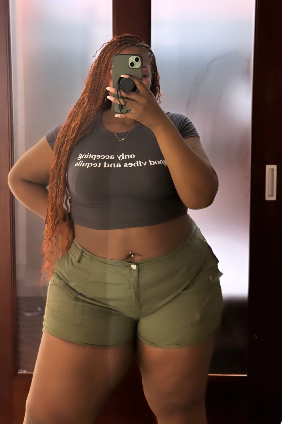 Fashion Nova 🥰 

- Living On The Edge Ripstop Cargo Short  (2x)
- Only Accepting Good Vibes & Tequila Tee (Large)

#LTKPlusSize