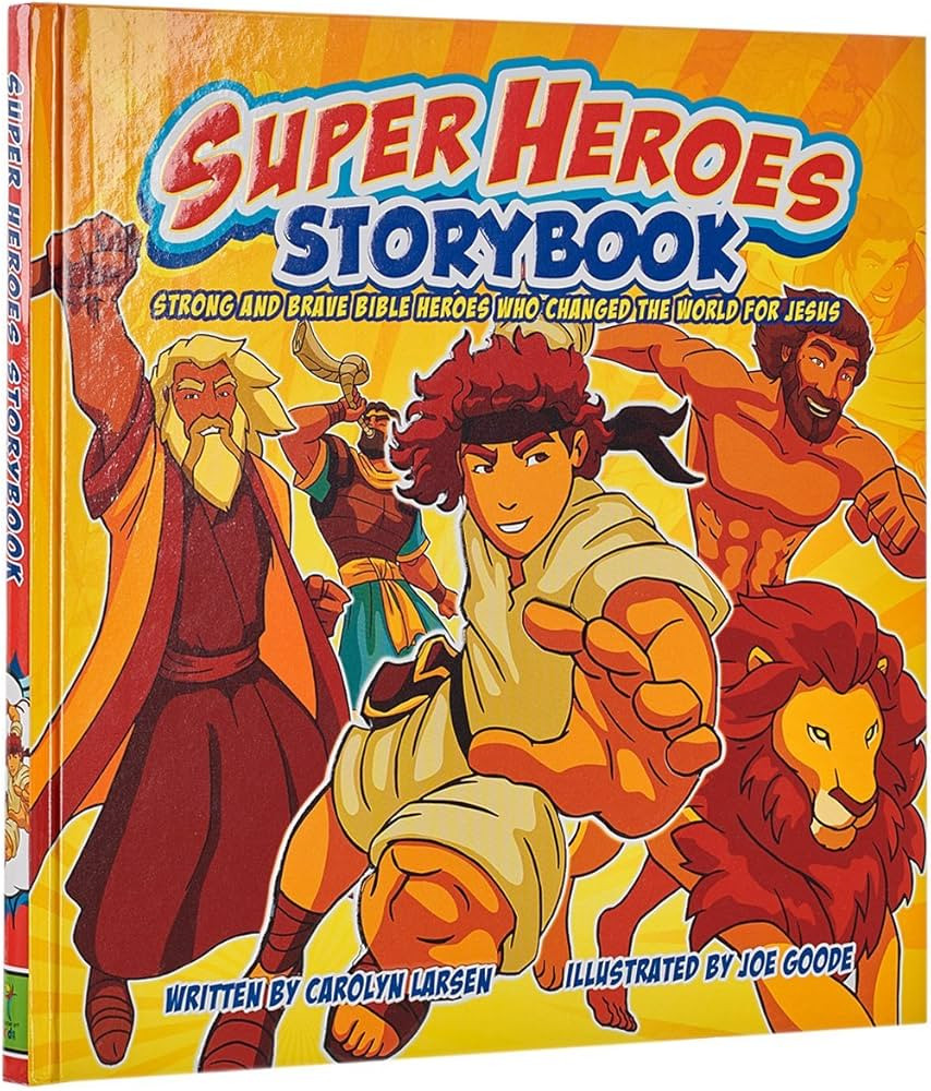 Super Heroes Storybook: Strong and Brave Bible Heros Who Changed the World For Jesus | Amazon (US)
