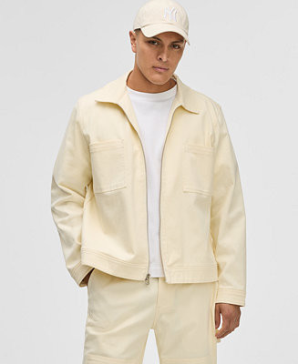 Mode of One Men's Regular-Fit Stretch Twill Utility Jacket, Exclusively at Macy's  - Macy's | Macy's