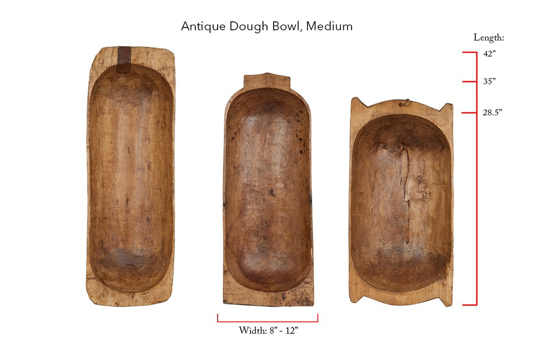 Antique Oval Dough Bowl, MediumDefault Title | etúHOME