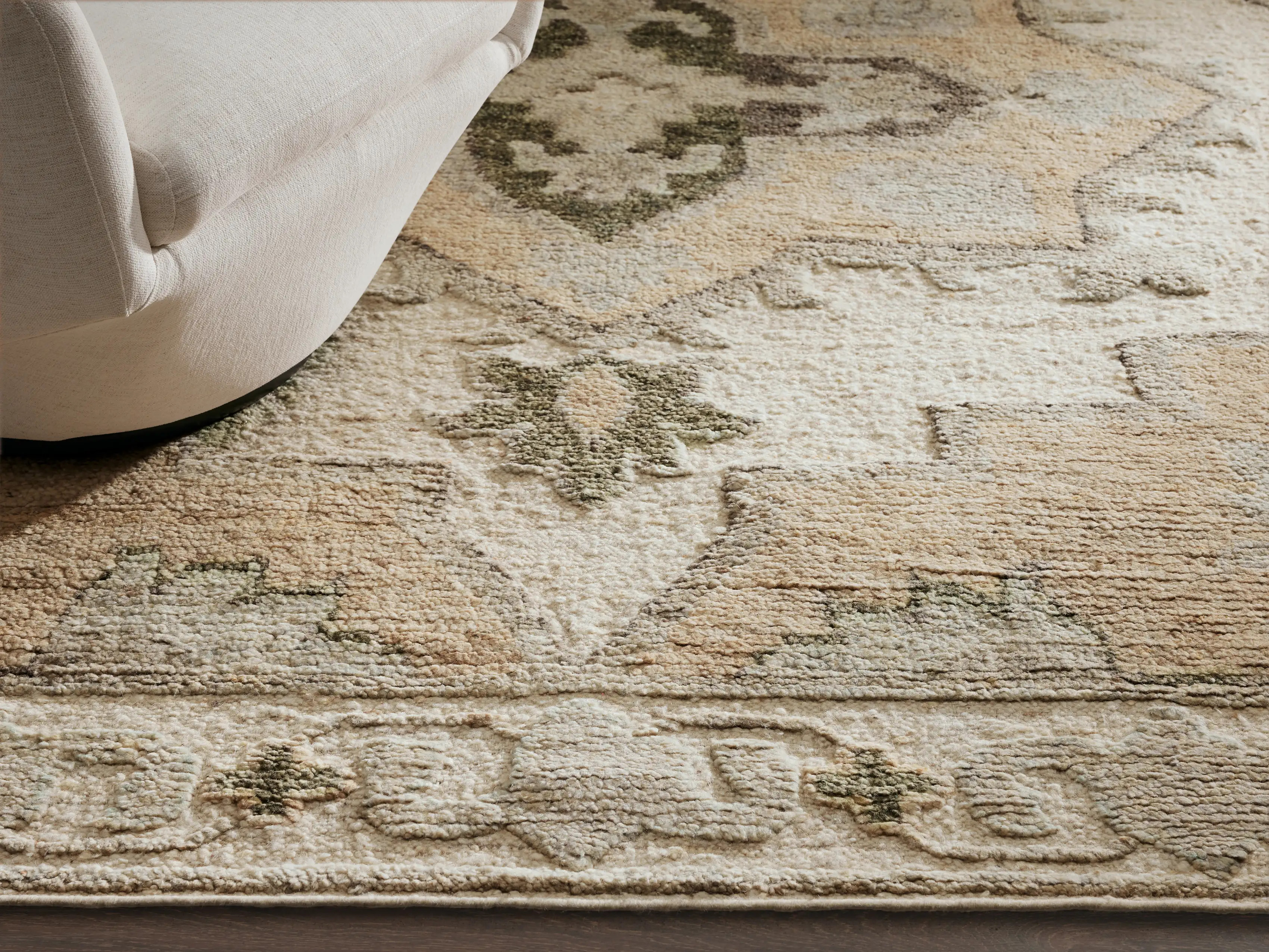 Gia Hand-Knotted Rug in Natural | Arhaus
