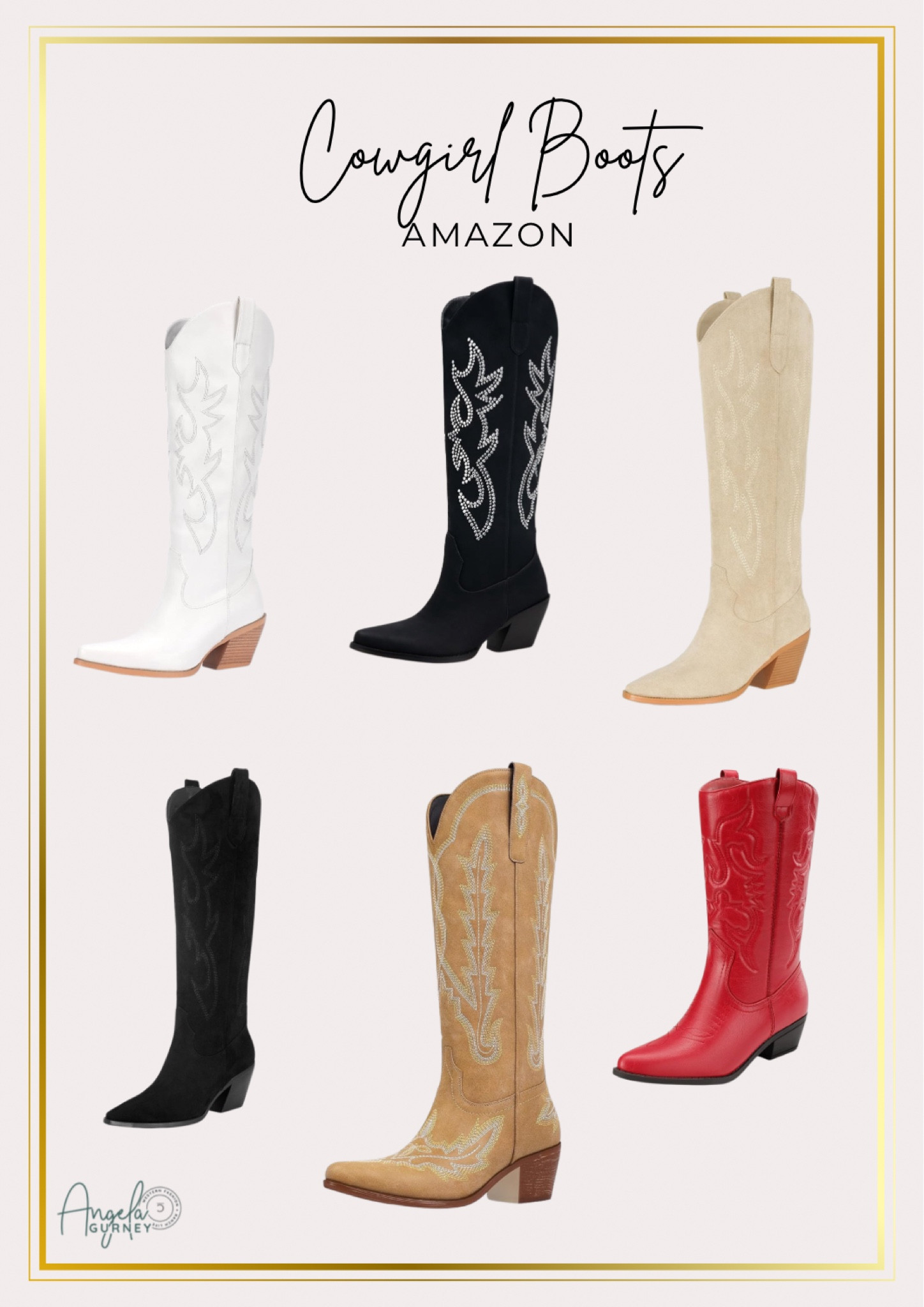Affordable cowgirl boots from Amazon.


Western boots
Fall boots
Women’s cowboy boots
Affordable cowgirl boots
Western fashion 
Country concert
White cowgirl boots

#LTKShoeCrush #LTKSeasonal #LTKFindsUnder50
