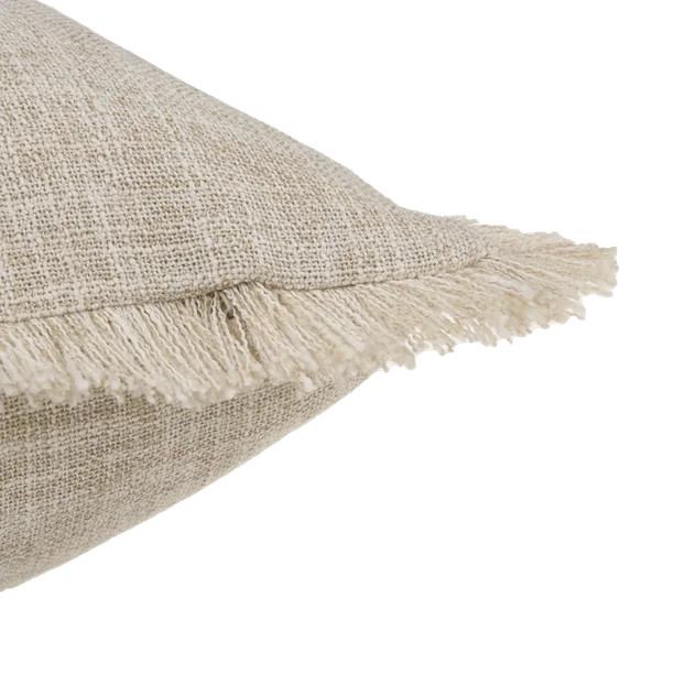 Bouclair Beige Taha Decorative Pillow 19x19 in (48x48 cm) | Walmart (CA)