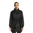 Time and Tru Women's Onion Belted Barn Coat, Sizes XS-3X | Walmart (US)