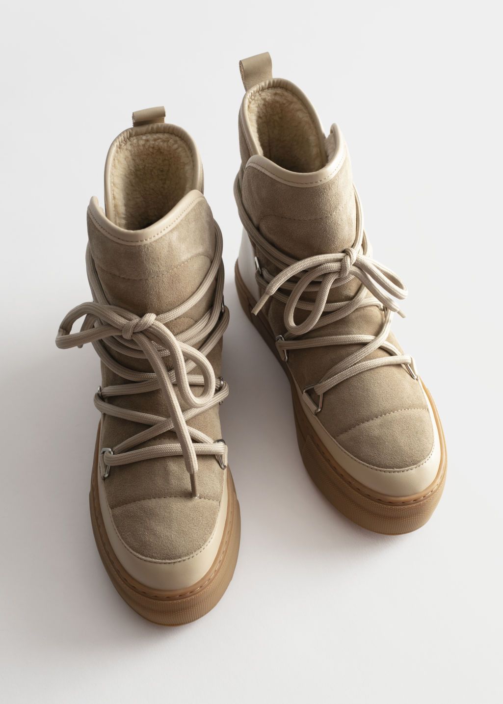 Shearling Lined Suede Snow Boots | & Other Stories (EU + UK)