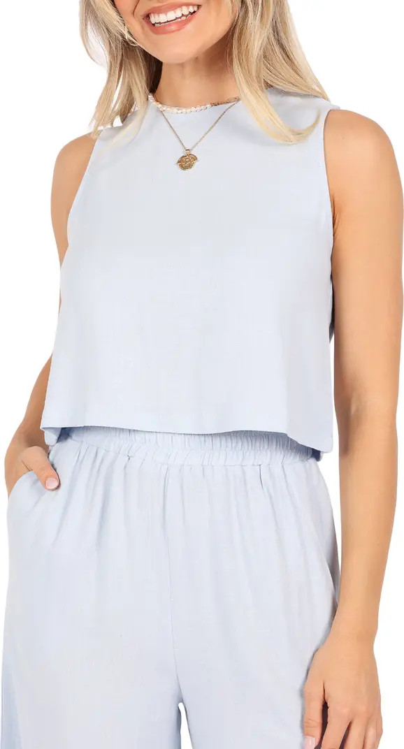 Marnie Tank & Wide Leg Pants Linen Set | Nordstrom