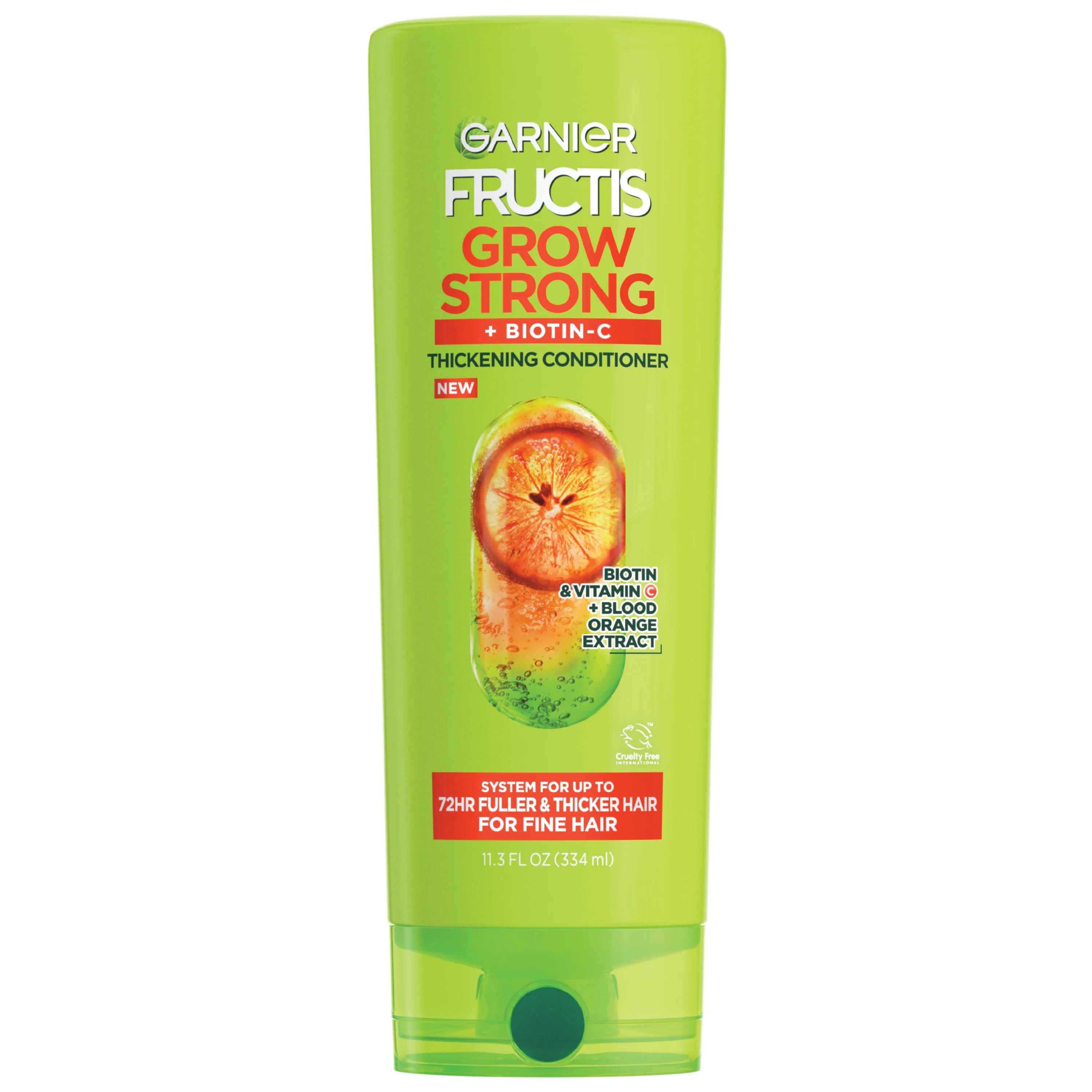 Garnier Fructis Grow Strong Thickening Conditioner with Biotin, 11.3 fl oz | Walmart (US)