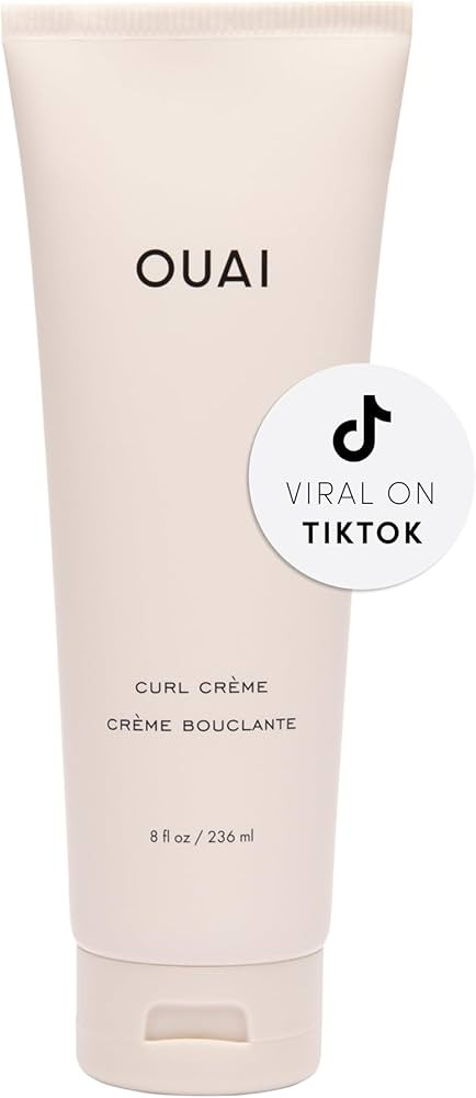 OUAI Curl Cream - Curl Defining Cream with Chia & Linseed Oil - Enhances Definition, Hydration & ... | Amazon (US)