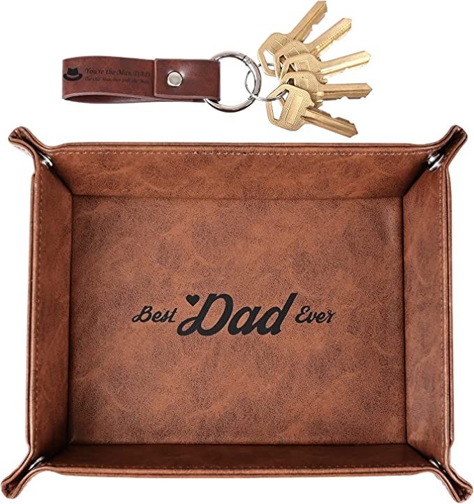 Best Dad Ever Gifts for Dad from Daughter Son Kids, Unique Birthday Gifts for Stepdads Husband Me... | Amazon (US)