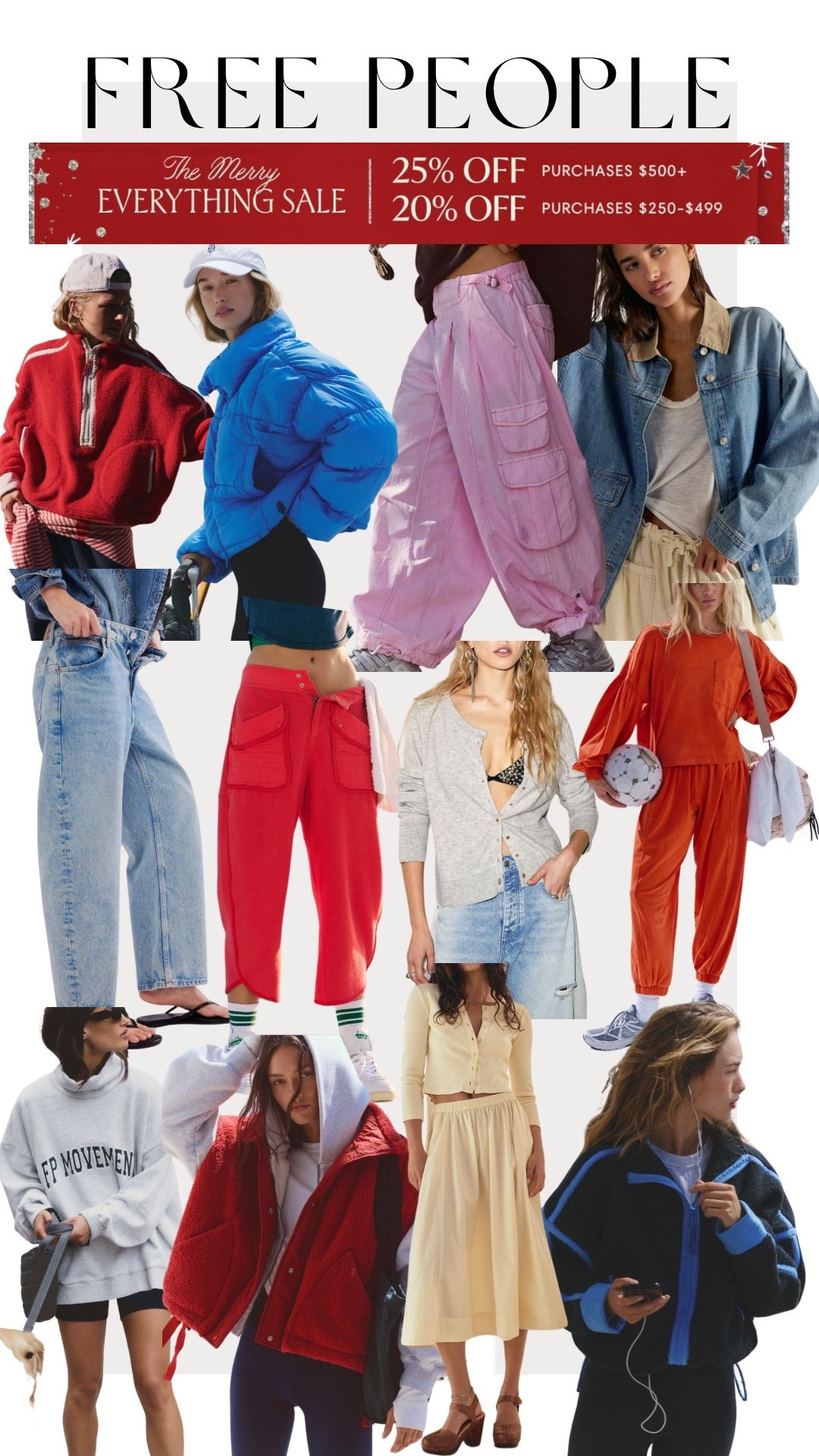 Today only at Free People 20% off orders $250-499 and 25% off orders over $500! Run!! Linking a bunch of my favs 🫶🏻

#LTKStyleTip #LTKSaleAlert