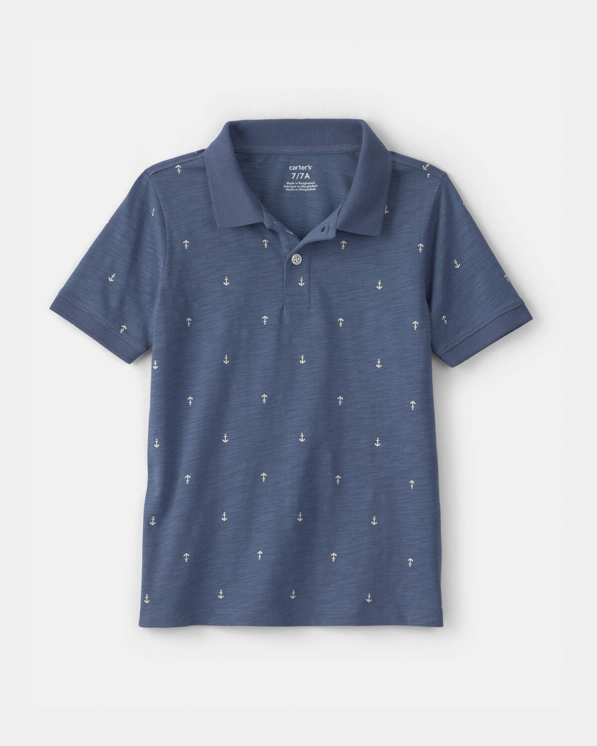 Boys Anchor Polo Shirt - Blue | Carter's Inc