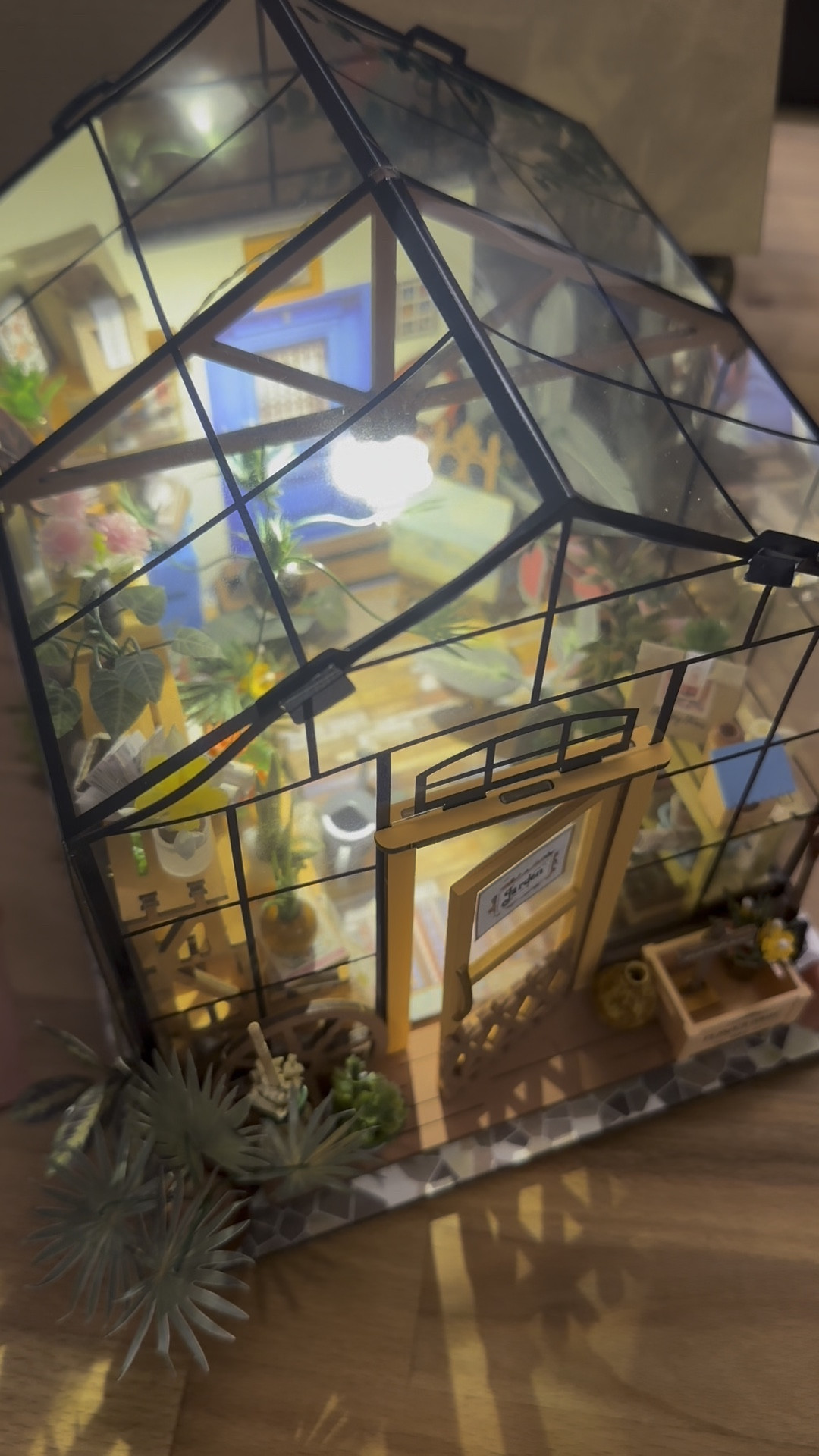 One of my favorite ways to relieve stress is do introverted things, such as staying in and enjoying my hobbies. 3D model building is a lot of fun and very therapeutic. Loving this greenhouse build! Perfect on my shelf next to my book nooks. 

#LTKHome #LTKFindsUnder50 #LTKGiftGuide