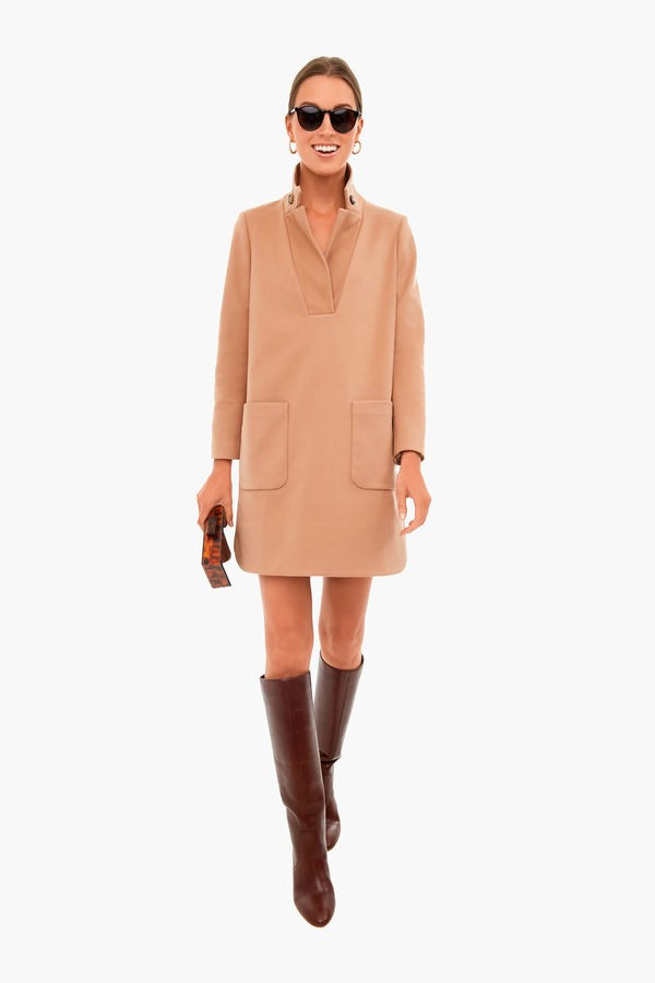 Camel Emerson Dress | Tuckernuck (US)