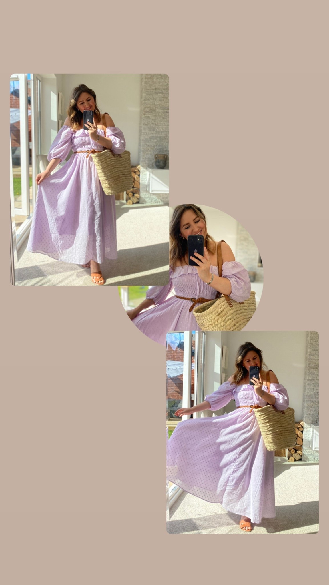 Shop my spring summer Lilic dress, basket bag and sandals 

#LTKootd