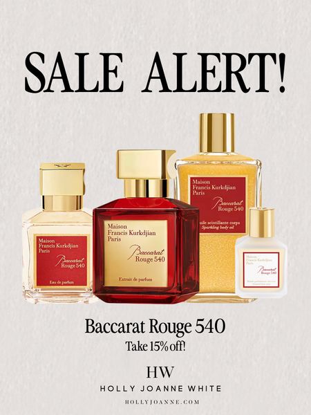 Saks Fifth Avenue Black Friday deals!  Spend $150 & earn a $75 gift card, use code: HELLOBFSF 15% off beauty
My favorite perfume Baccarat Rouge 540 on sale!! Follow @hollyjoannew for beauty and sales! Glad you’re here babe!!

#LTKGiftGuide #LTKbeauty #LTKCyberWeek