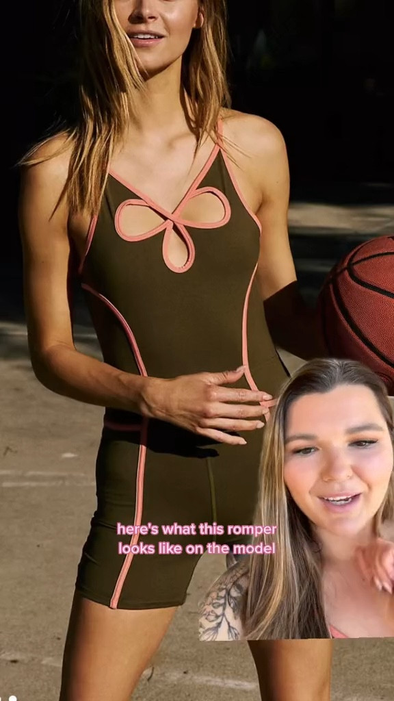 This had so much potential! if you look more like the model than you do me, this will probably look FIRE on you haha. Or if you at least fill out the top more you’ll be more likely to get a better fit out of it 😅 wearing size XL!
Free people movement romper
Midsize romper
XL athletic romper
Cute athletic rompers
Curvy rompers

#LTKunder100 #LTKcurves #LTKfit