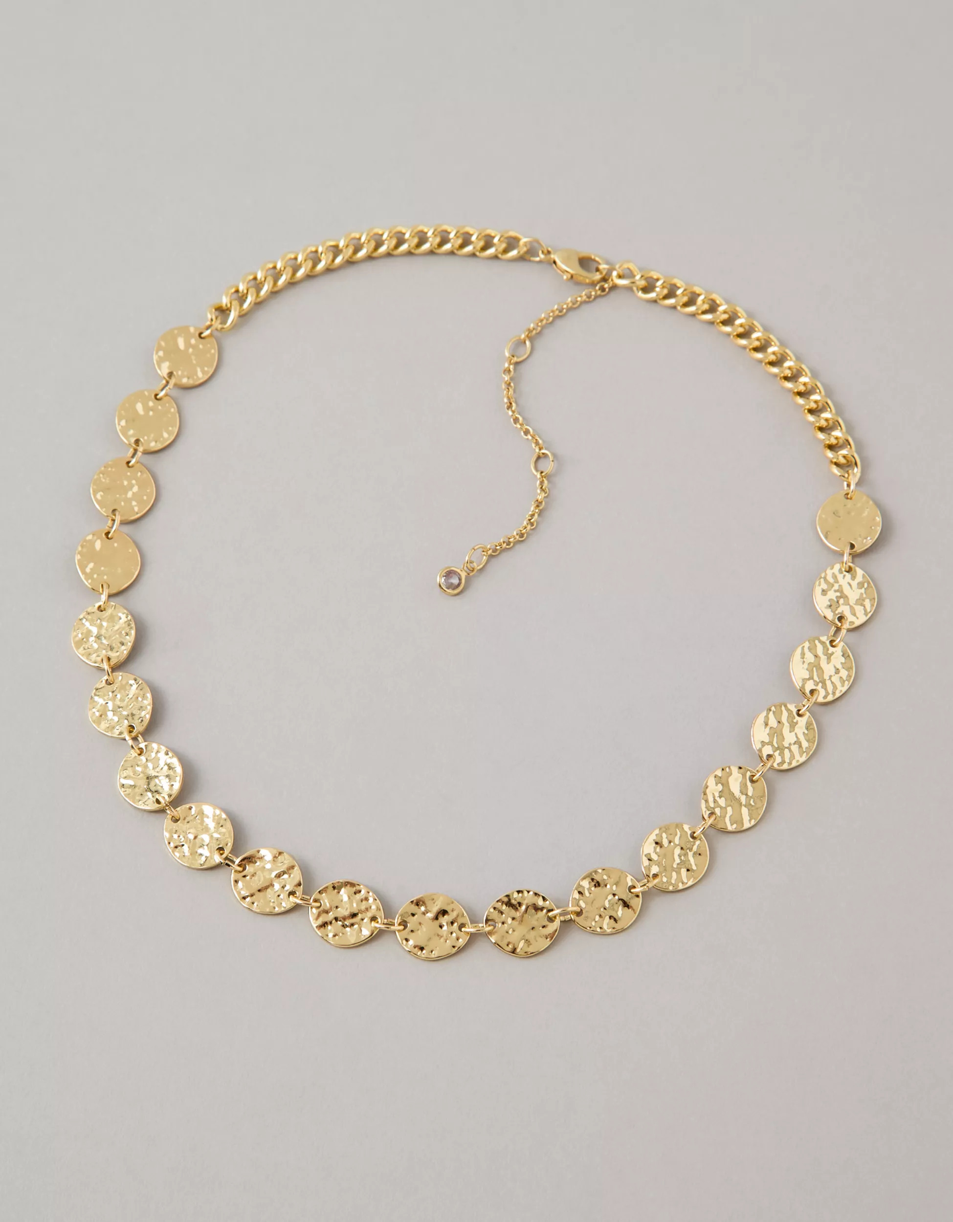 AE Hammered Coin Necklace | American Eagle Outfitters (US & CA)