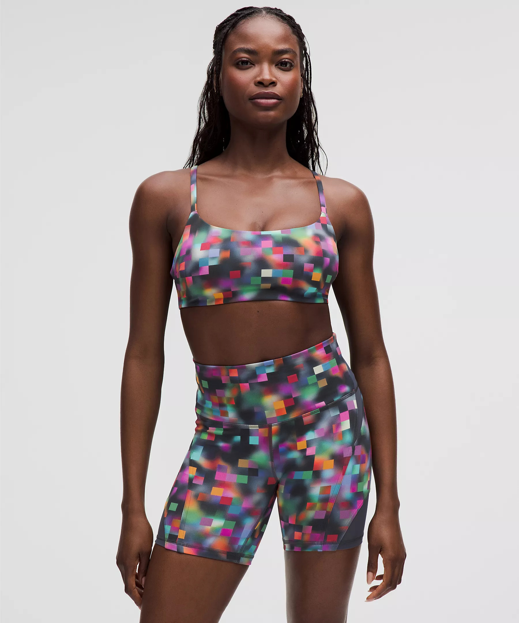 Wunder Train Strappy Racer Bra Light Support, C/D Cup *Pride | Women's Bras | lululemon | Lululemon (US)