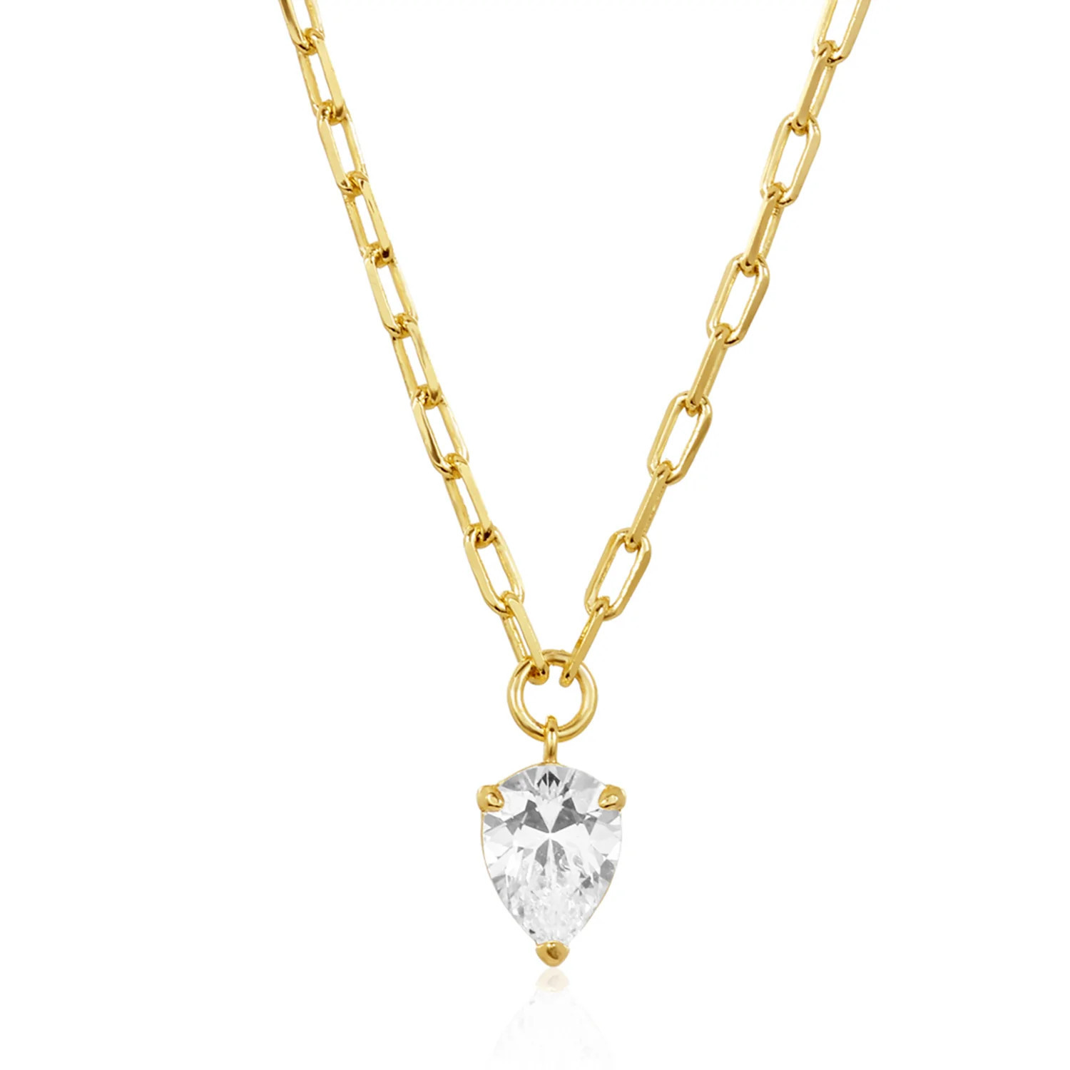 No Tears Here Teardrop Necklace | Melinda Maria