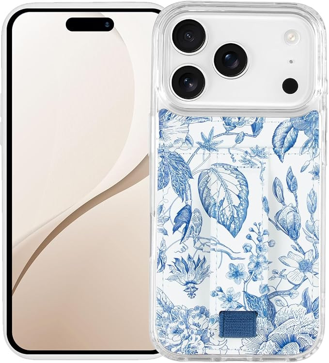 Walli Cases for iPhone 17 Pro Max Case Aesthetic Wallet Phone Case Card Holder, Securely Holds up... | Amazon (US)