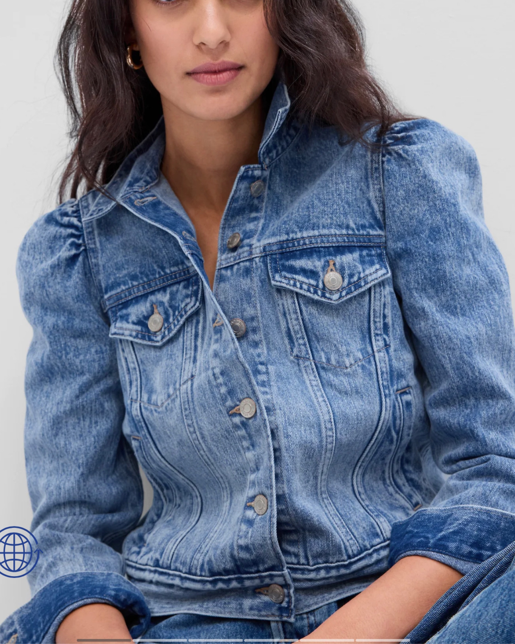 Cutest denim jacket with puff sleeves😍

#LTKsalealert #LTKFind #LTKstyletip