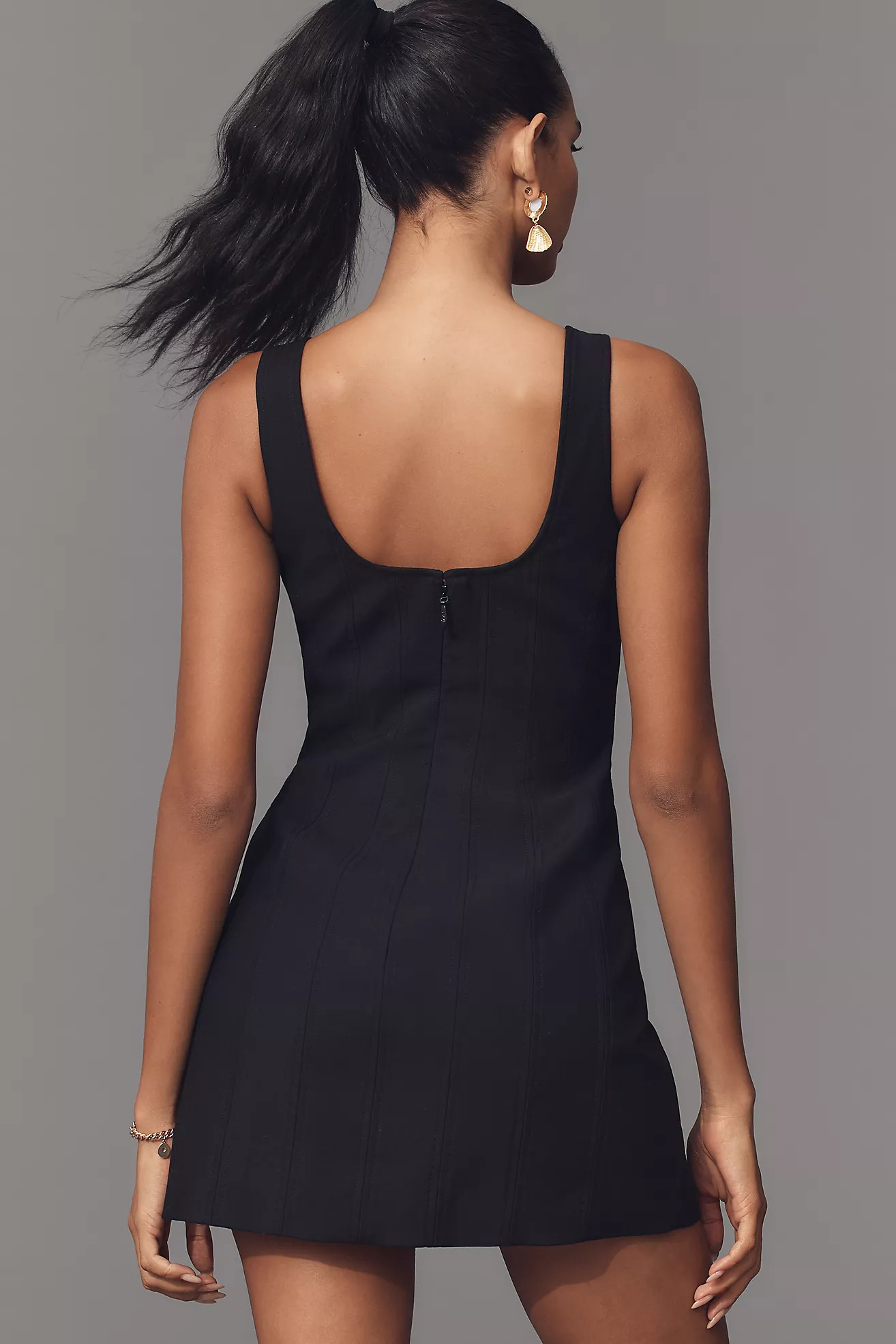 Acler Newbewick Cutout Mini Dress | Anthropologie (US)