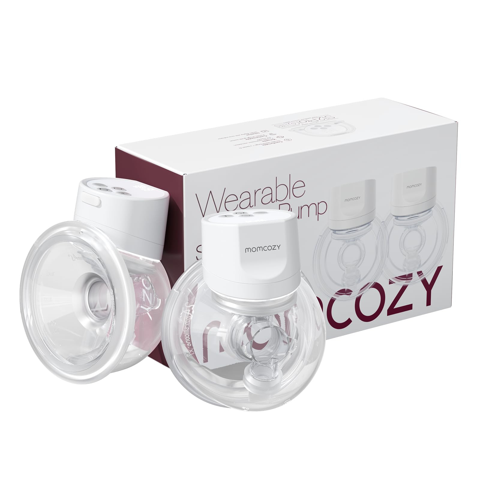 Momcozy Hands-Free Breast Pump S12 Pro, Wearable & Portable Pump with Soft DoubleFit Flange, 3 Mo... | Amazon (US)