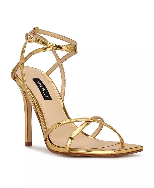 Women's Tidle Strappy High Stiletto Sandals | Macy's