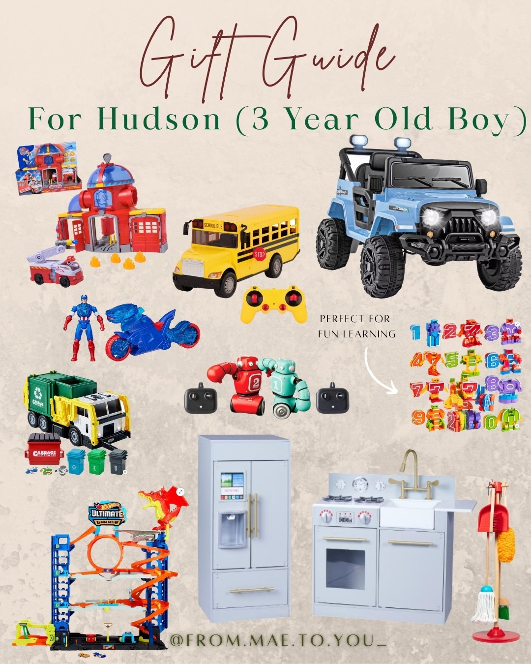 Gift guide for 3-4 year old boys! A mix of educational, hands on, and imagination play!

#LTKGiftGuide #LTKFindsUnder50 #LTKSaleAlert