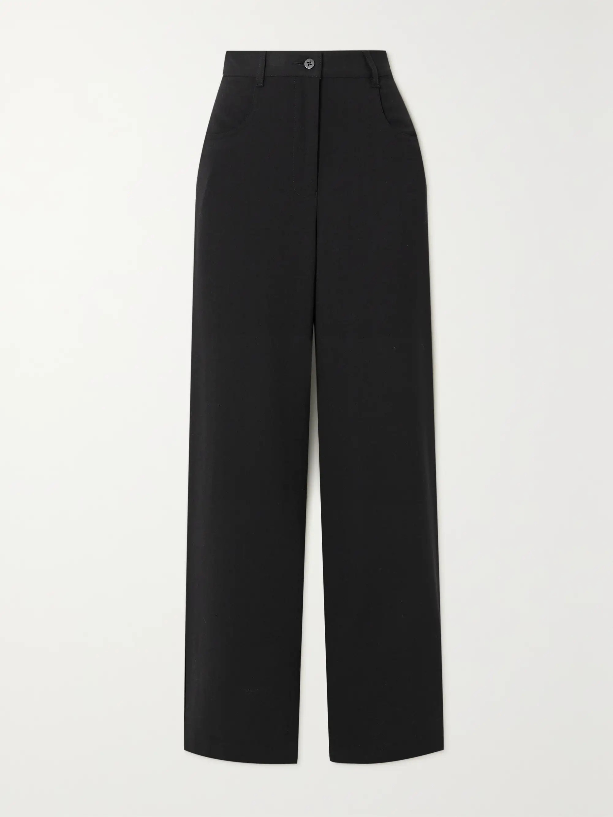 + NET SUSTAIN wool-blend crepe straight-leg pants | NET-A-PORTER (UK & EU)