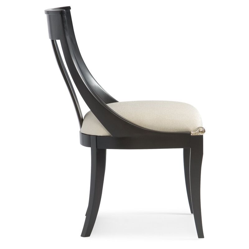 S/2 Carte Blanche Side Chair, Ivory | One Kings Lane